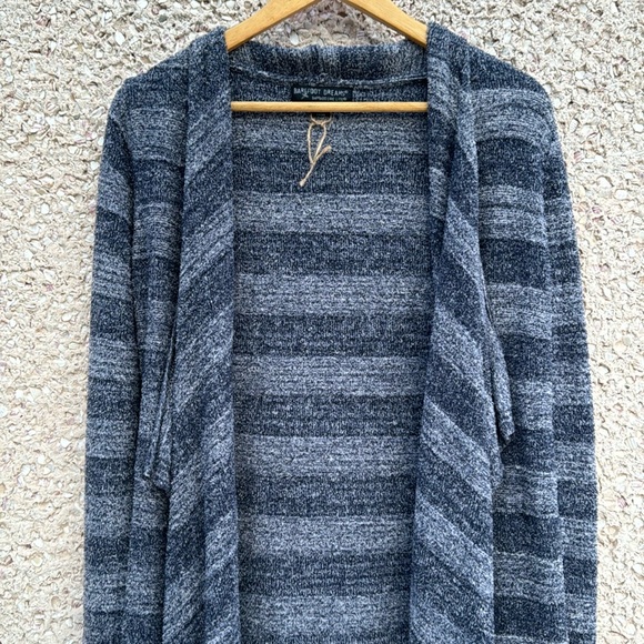 Barefoot Dreams Stripe Calypso Wrap Sweater - Picture 2 of 9